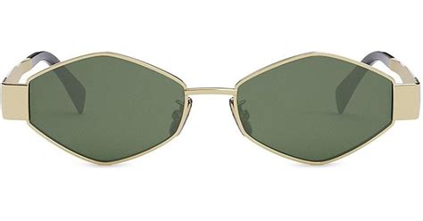 celine triomphe geometric sunglasses